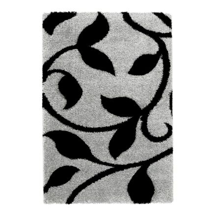 Modern black Geometric Bedroom Carpet